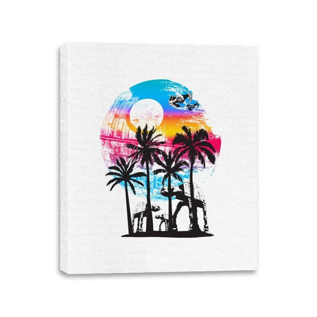 Summer Time - Best Seller - Canvas Wraps Canvas Wraps RIPT Apparel 11x14 / White