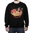 Sumo Ramen - Crew Neck Sweatshirt Crew Neck Sweatshirt RIPT Apparel Small / Black