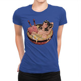 Sumo Ramen - Womens Premium T-Shirts RIPT Apparel Small / Royal