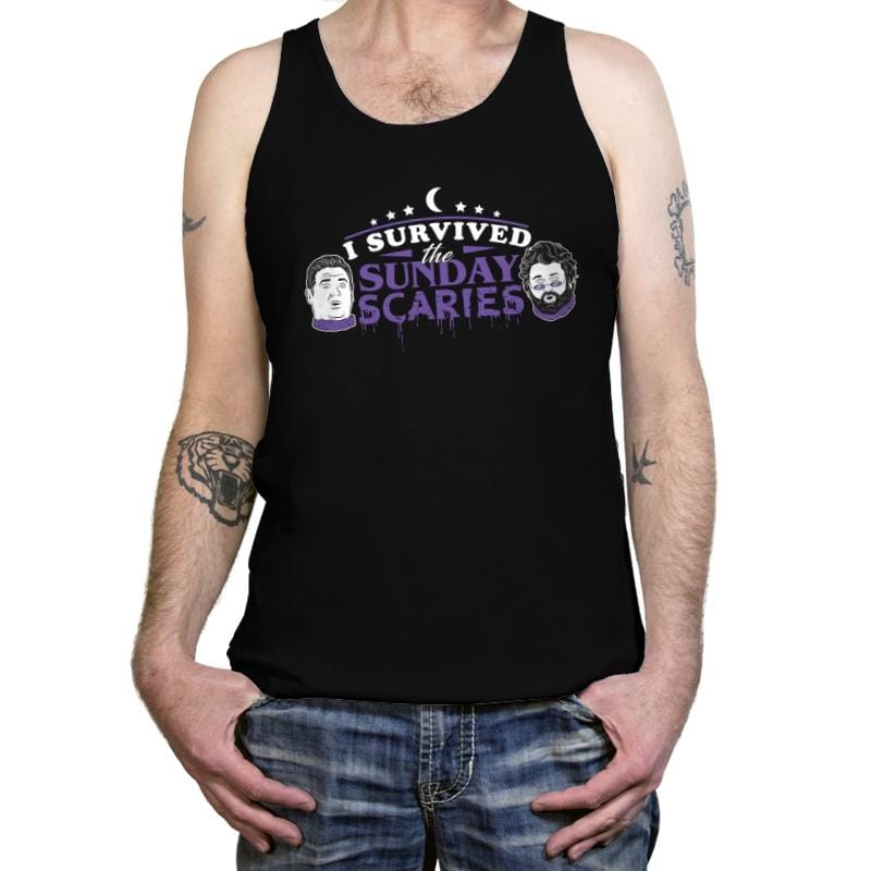 Sunday Scaries - Tanktop Tanktop RIPT Apparel X-Small / Black