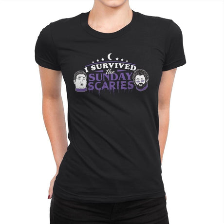 Sunday Scaries - Womens Premium T-Shirts RIPT Apparel Small / Black