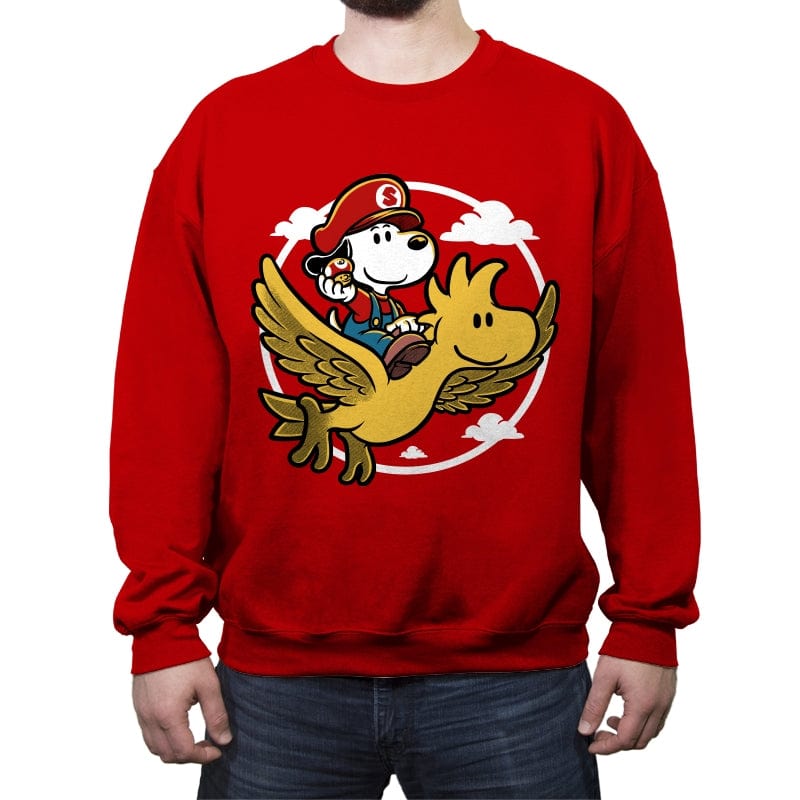 Super Beagle Bros - Crew Neck Sweatshirt