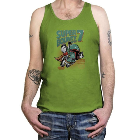 Super Bounty Hunter 7 Exclusive - Tanktop Tanktop RIPT Apparel X-Small / Leaf