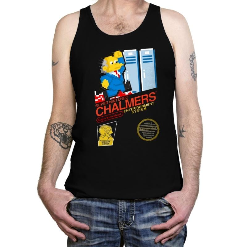 Super Chalmers - Tanktop Tanktop RIPT Apparel X-Small / Black