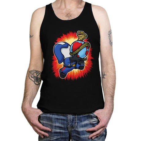 Super Cobra World - Tanktop Tanktop RIPT Apparel X-Small / Black