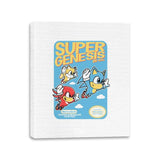 Super Genesis Bros. - Canvas Wraps Canvas Wraps RIPT Apparel 11x14 / White