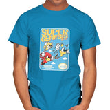 Super Genesis Bros. - Mens T-Shirts RIPT Apparel Small / Sapphire