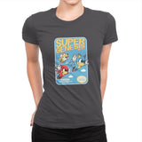 Super Genesis Bros. - Womens Premium T-Shirts RIPT Apparel Small / Heavy Metal