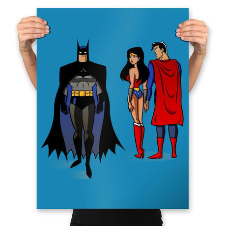 Super Jealous - Prints Posters RIPT Apparel 18x24 / Sapphire