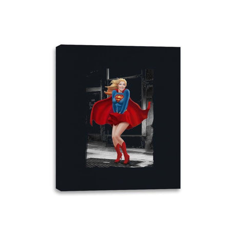 Super Marilyn - Canvas Wraps Canvas Wraps RIPT Apparel 8x10 / Black