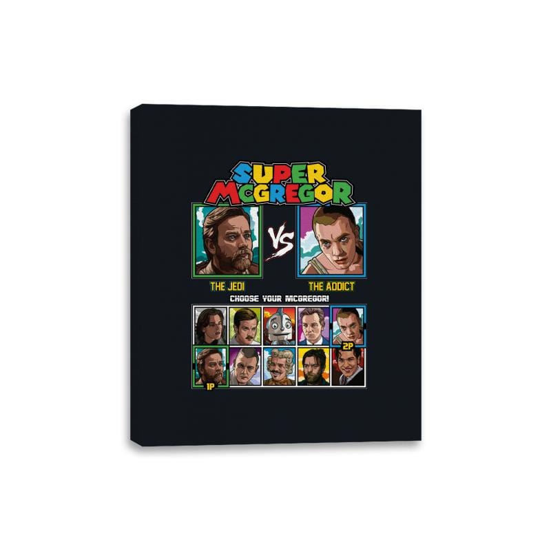 Super McGregor - Canvas Wraps Canvas Wraps RIPT Apparel 8x10 / Black