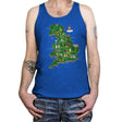 Super Monty World - Tanktop Tanktop RIPT Apparel X-Small / True Royal