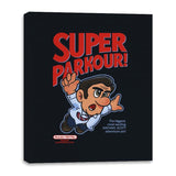 Super Parkour - Canvas Wraps Canvas Wraps RIPT Apparel 16x20 / Black