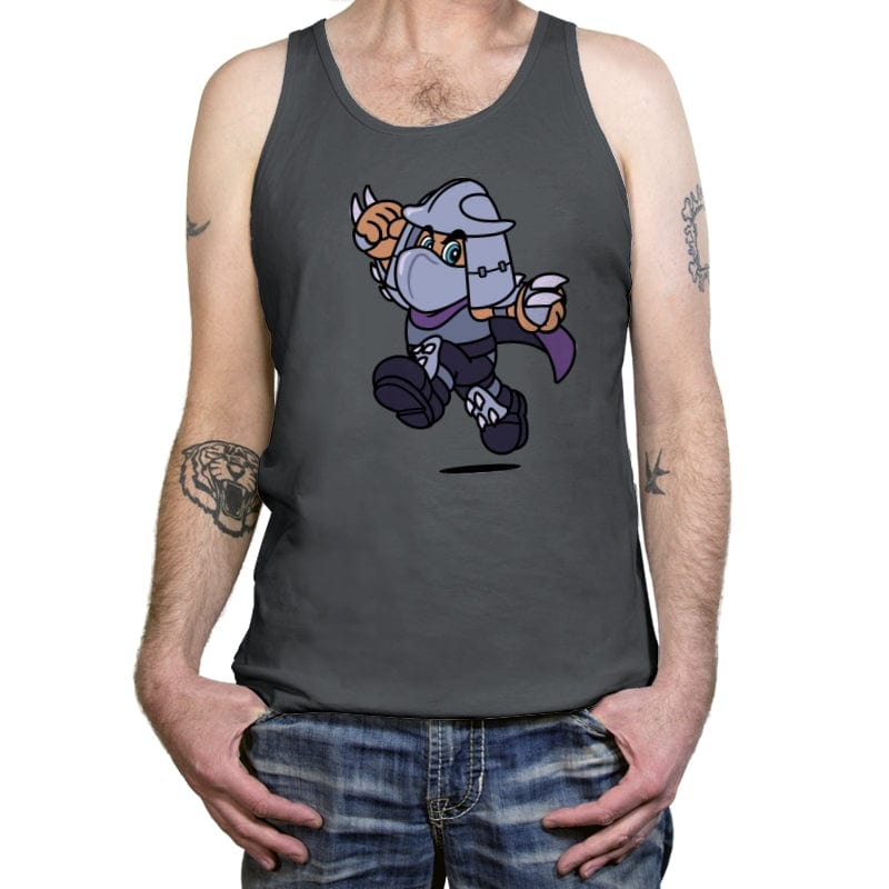 Super Shredder World - Tanktop Tanktop RIPT Apparel X-Small / Asphalt