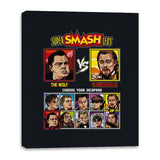 Super Smash Leos - Retro Fighter Series - Canvas Wraps Canvas Wraps RIPT Apparel 16x20 / Black