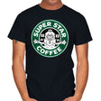 Super Star Coffee - Mens T-Shirts RIPT Apparel Small / Black