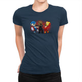 Super Tiresome - Miniature Mayhem - Womens Premium T-Shirts RIPT Apparel Small / Midnight Navy