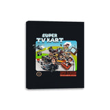 Super TV Kart - Canvas Wraps Canvas Wraps RIPT Apparel 8x10 / Black