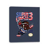 Super Uncle Sam - Canvas Wraps Canvas Wraps RIPT Apparel 11x14 / Navy