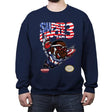 Super Uncle Sam - Crew Neck Sweatshirt Crew Neck Sweatshirt RIPT Apparel Small / Navy