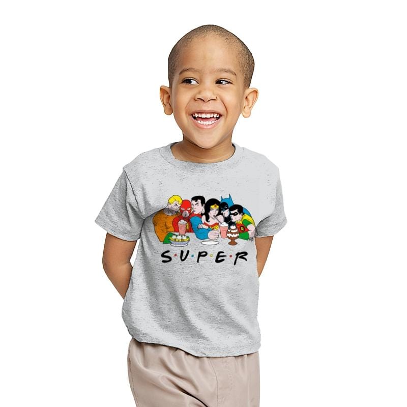 Super  - Youth T-Shirts RIPT Apparel X-small / Sport grey