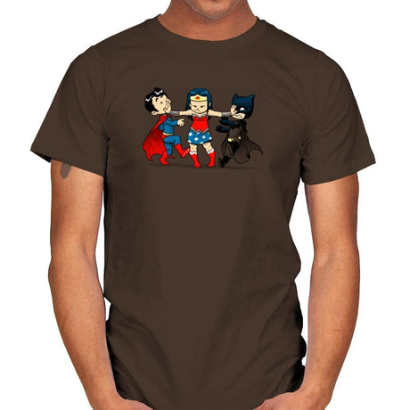 Superchildish - Miniature Mayhem - Mens T-Shirts RIPT Apparel Small / Dark Chocolate