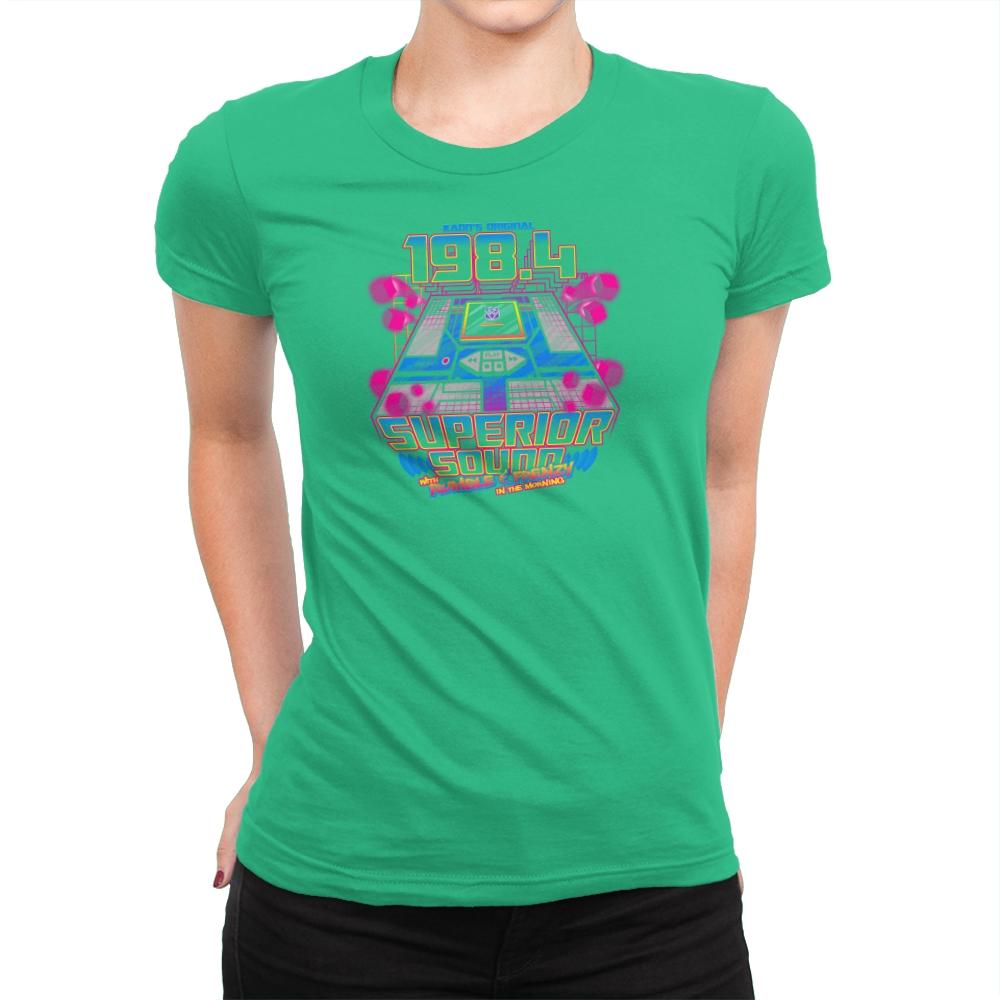 Superior Sound Exclusive - Womens Premium T-Shirts RIPT Apparel Small / Kelly Green