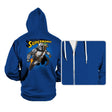 Supermando - Hoodies Hoodies RIPT Apparel Small / True Royal