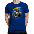 Supermando - Mens Premium T-Shirts RIPT Apparel Small / Royal