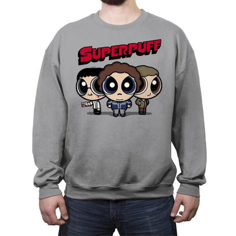 Superpuff! - Crew Neck Sweatshirt Crew Neck Sweatshirt RIPT Apparel