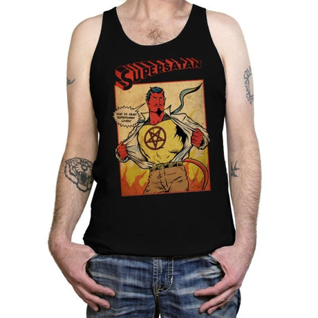 Supersatan - Tanktop Tanktop RIPT Apparel X-Small / Black