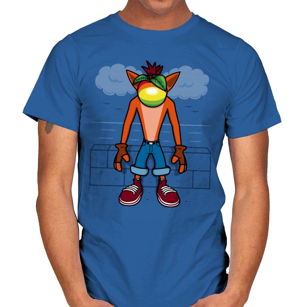 Surrealist Bandicoot! - Mens T-Shirts RIPT Apparel Small / Royal