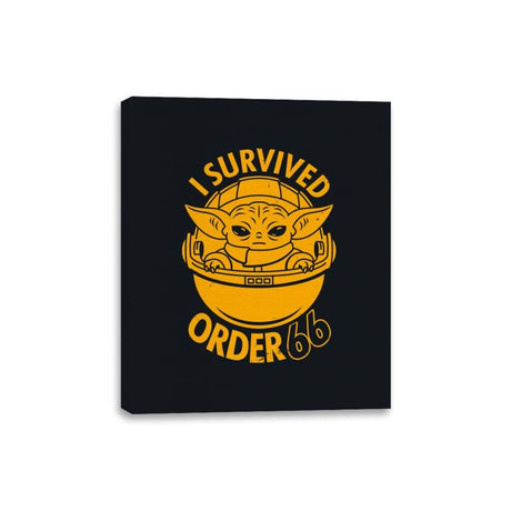 Survivor - Canvas Wraps Canvas Wraps RIPT Apparel 8x10 / Black