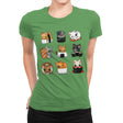 Sushi Kittens - Womens Premium T-Shirts RIPT Apparel Small / Kelly