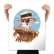 Sushi Surfer - Prints Posters RIPT Apparel 18x24 / White