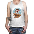 Sushi Surfer - Tanktop Tanktop RIPT Apparel X-Small / White