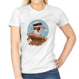 Sushi Surfer - Womens T-Shirts RIPT Apparel Small / White