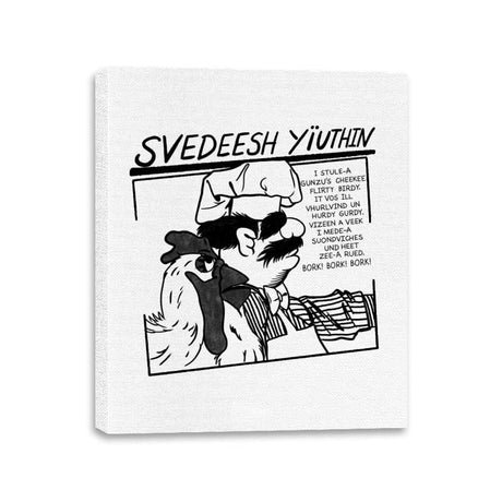 Svedeesh Yiuthin - Canvas Wraps Canvas Wraps RIPT Apparel 11x14 / White