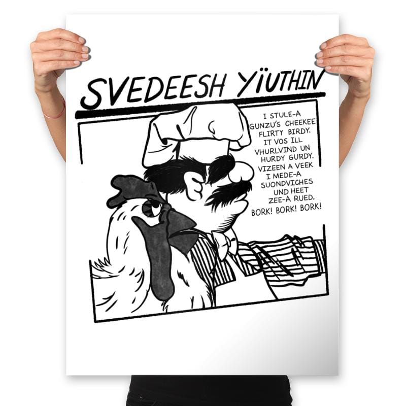 Svedeesh Yiuthin - Prints Posters RIPT Apparel 18x24 / White