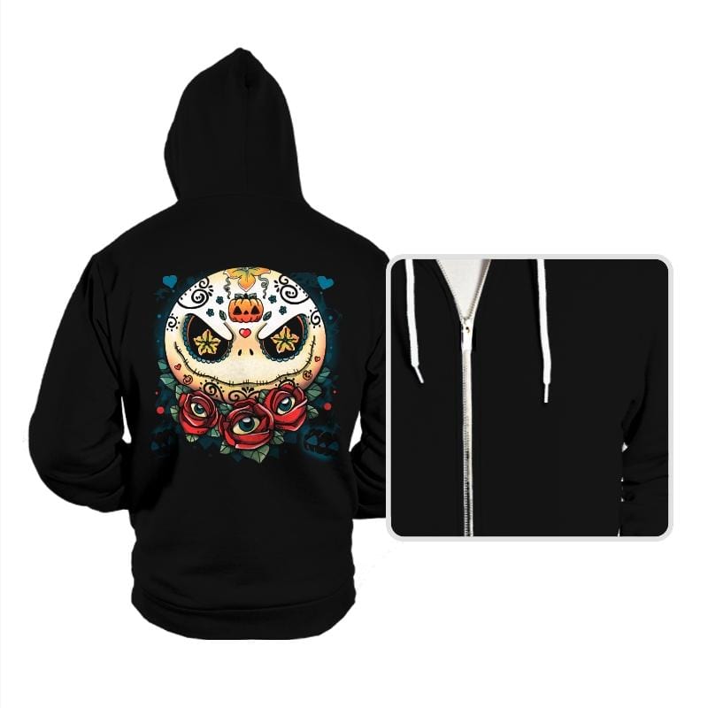 Sweet Skeleton - Hoodies Hoodies RIPT Apparel Small / Black