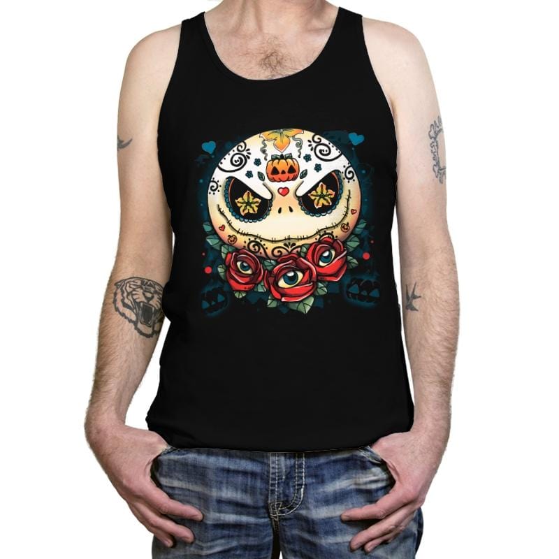 Sweet Skeleton - Tanktop Tanktop RIPT Apparel X-Small / Black