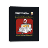 Sweet Tooth Service Manual - Canvas Wraps Canvas Wraps RIPT Apparel 11x14 / Black