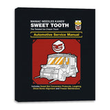 Sweet Tooth Service Manual - Canvas Wraps Canvas Wraps RIPT Apparel 16x20 / Black