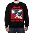 Sword Master - Crew Neck Sweatshirt Crew Neck Sweatshirt RIPT Apparel Small / Black