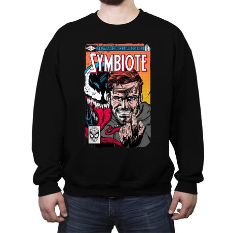 Symbiote #1 - Crew Neck Sweatshirt Crew Neck Sweatshirt RIPT Apparel Small / Black