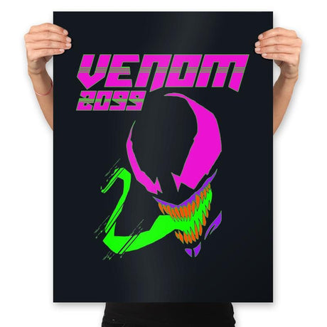 Symbiote 2099 - Prints Posters RIPT Apparel 18x24 / Black