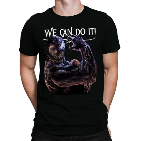 Symbiote Can Do It! - Mens Premium T-Shirts RIPT Apparel Small / Black