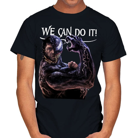 Symbiote Can Do It! - Mens T-Shirts RIPT Apparel Small / Black