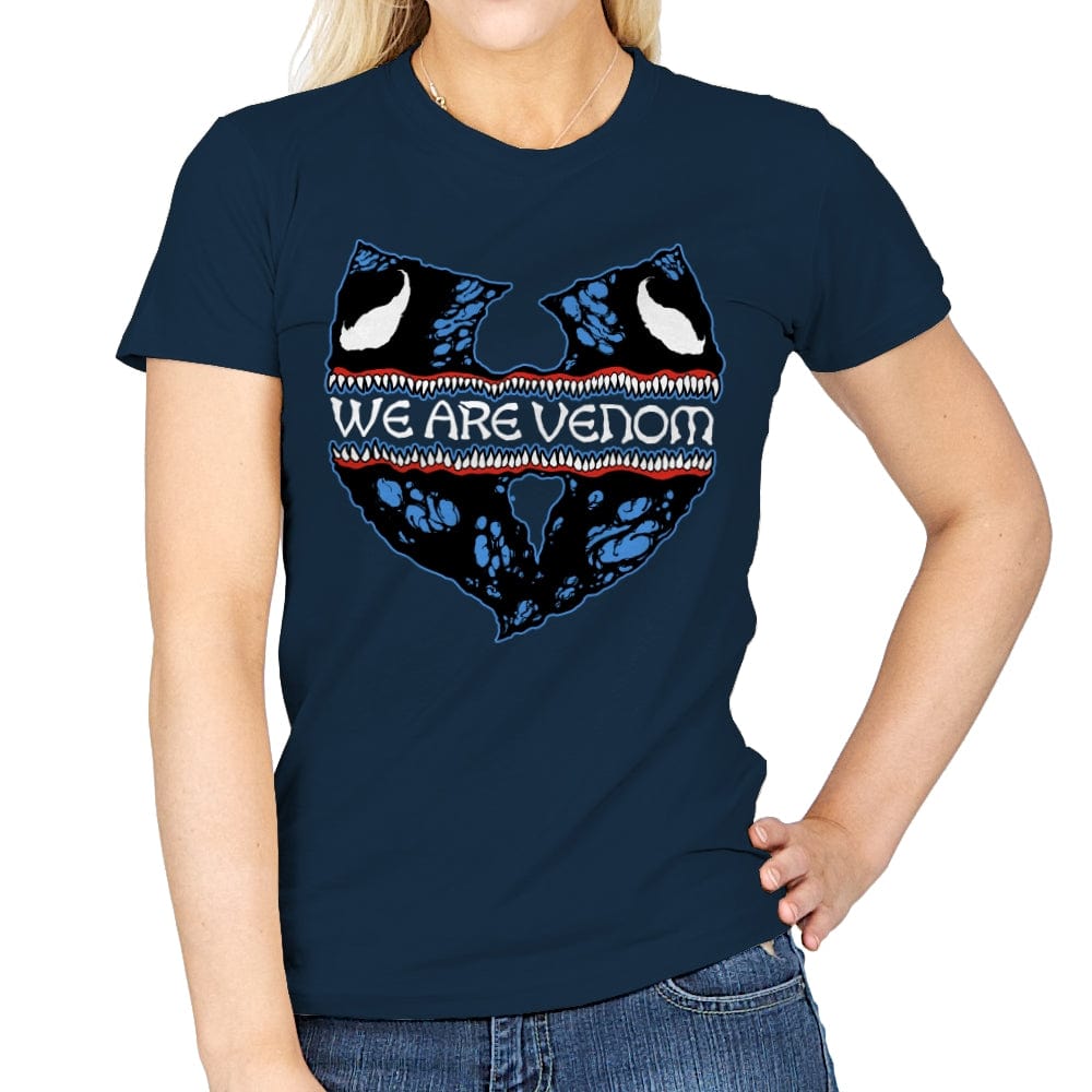 Symbiote Clan - Womens T-Shirts RIPT Apparel Small / Navy