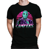 Synth Slasher - Mens Premium T-Shirts RIPT Apparel Small / Black